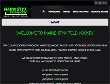 Tablet Screenshot of mainestyx.com